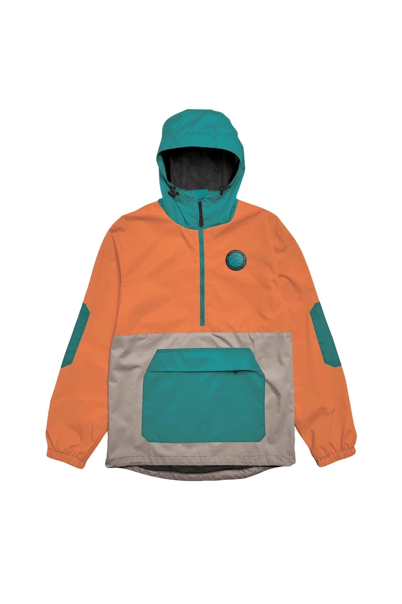 Airblaster Breakwinder Packable Pullover Oxide/Teal 1 Airblaster Breakwinder Packable Pullover Oxide/Teal