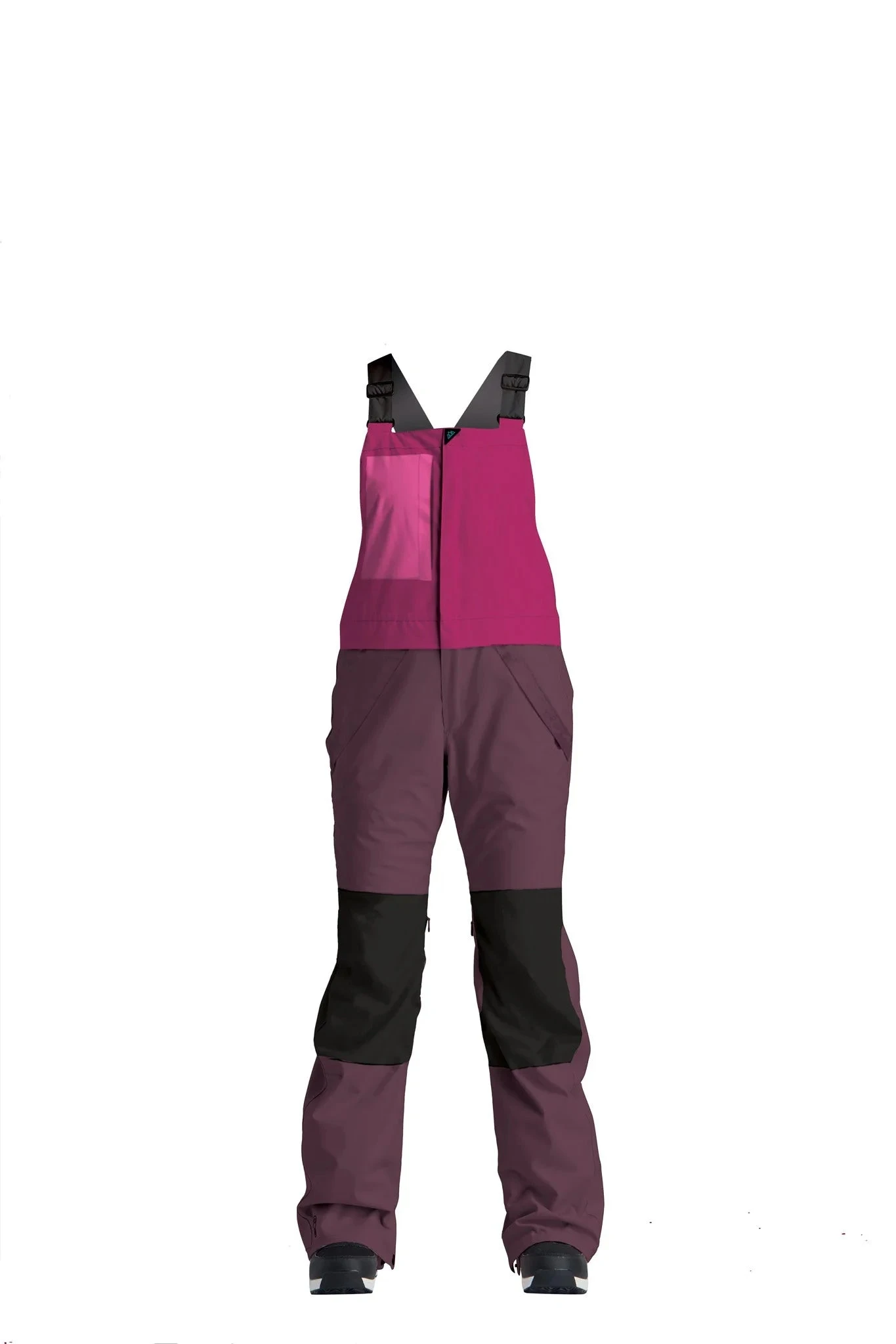 Airblaster Women's Sassy Hot Bib Eggplant 1 Airblaster Women's Sassy Hot Bib Eggplant