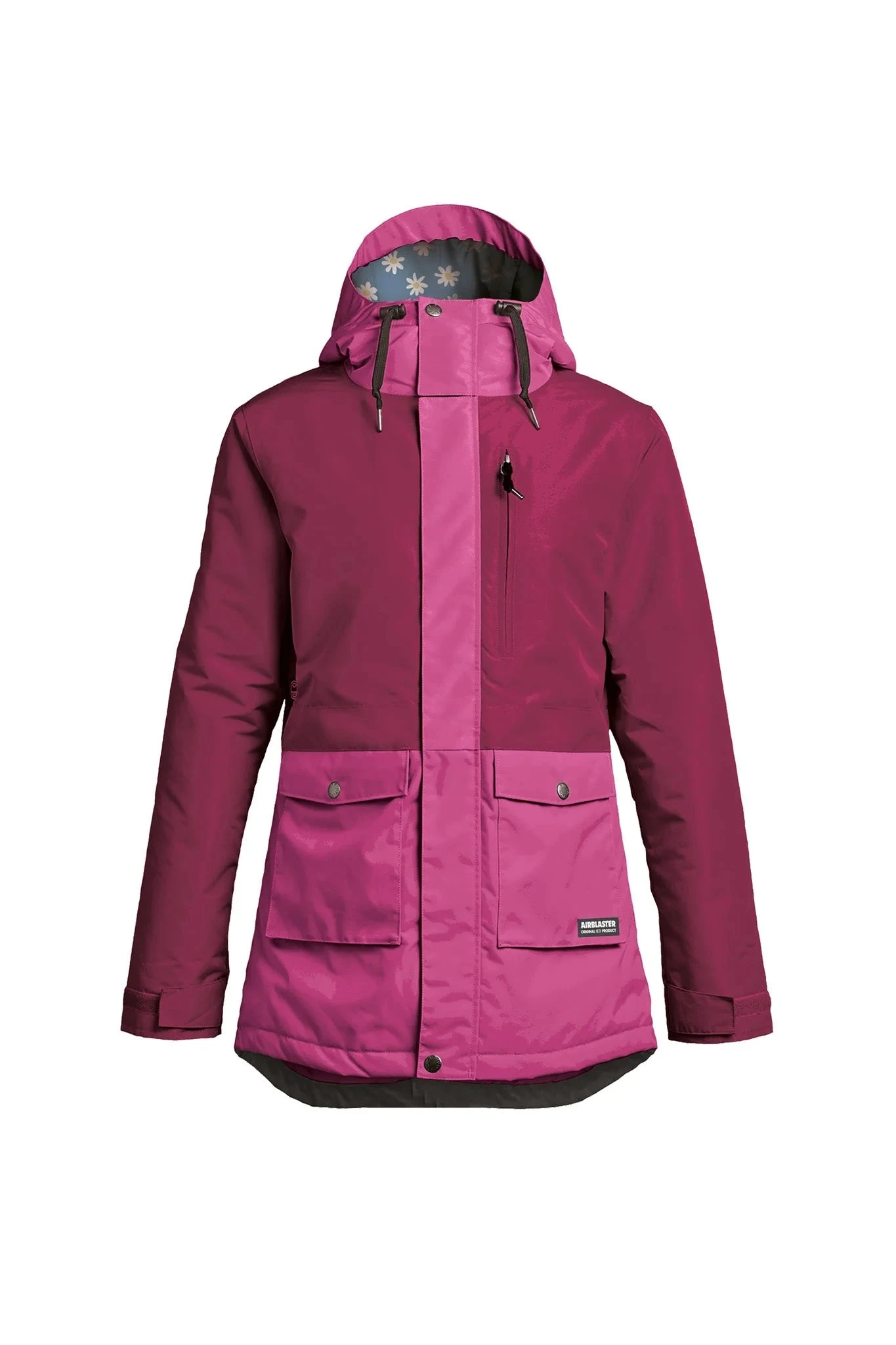 Airblaster Women's Stay Wild Parka Plum/Magenta 1 Airblaster Women's Stay Wild Parka Plum/Magenta