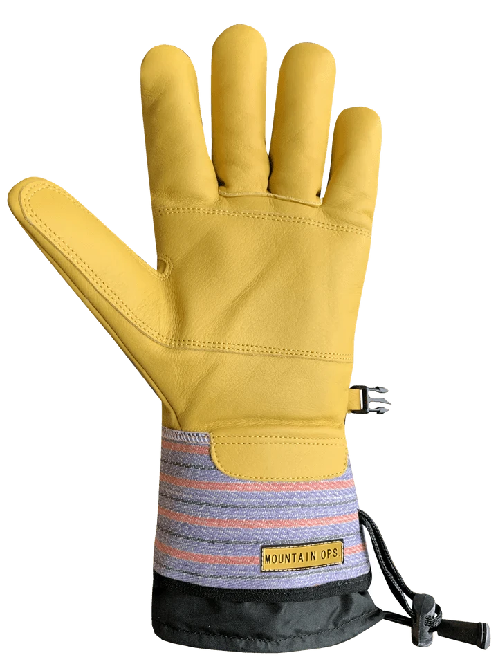 Auclair Mountain Ops 2 Gloves Black/Gold 2 Auclair Mountain Ops 2 Gloves Black/Gold - Image 2