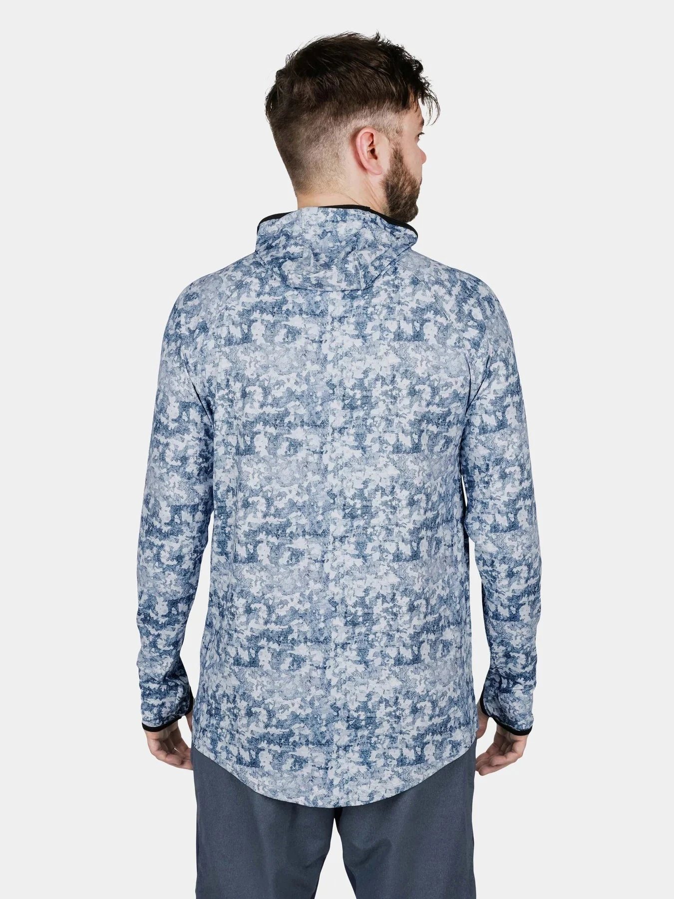 Blackstrap Brackish Sun Hoodie Canvas Cobalt 3 Blackstrap Brackish Sun Hoodie Canvas Cobalt - Image 3