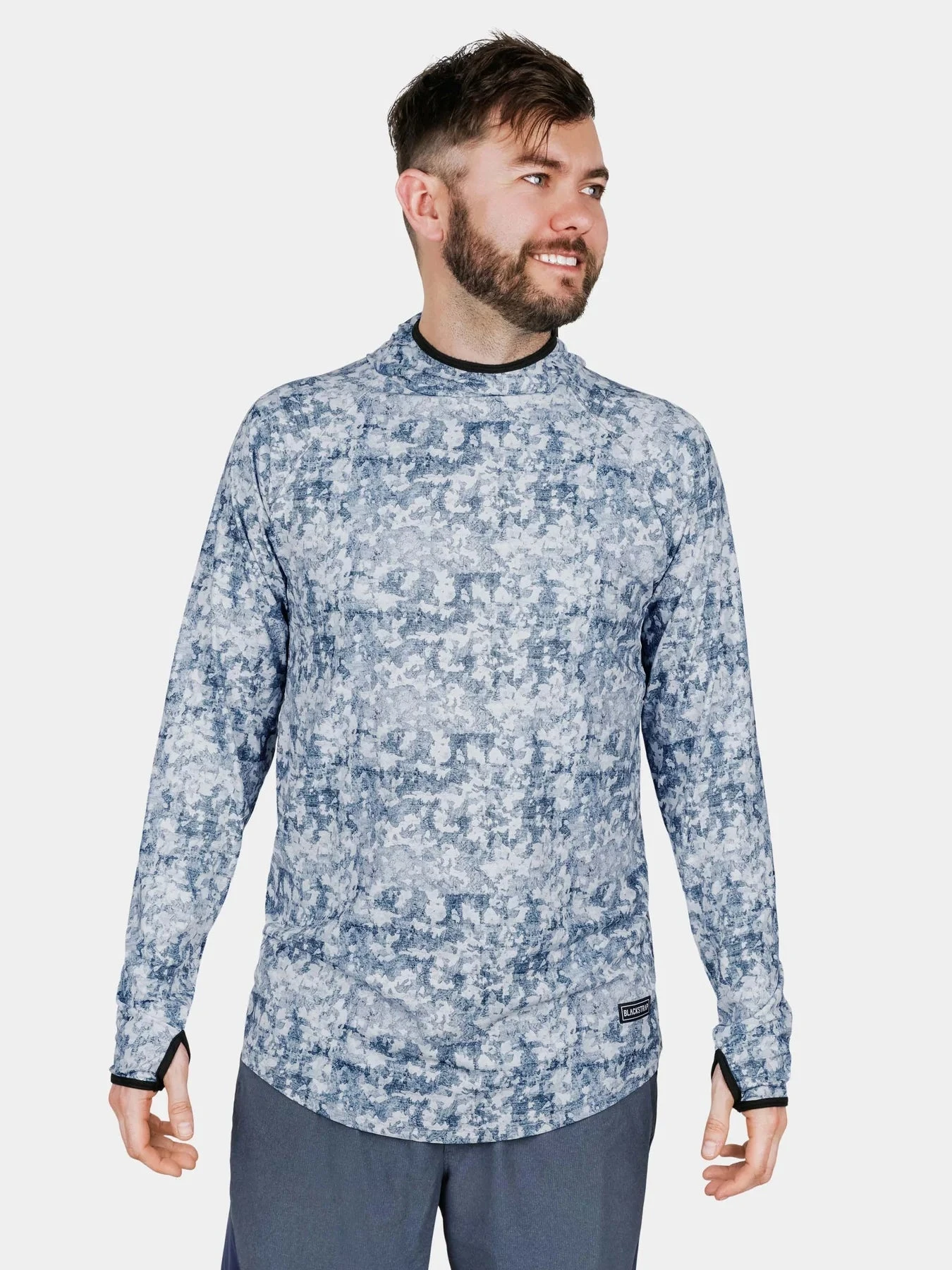 Blackstrap Brackish Sun Hoodie Canvas Cobalt 2 Blackstrap Brackish Sun Hoodie Canvas Cobalt - Image 2