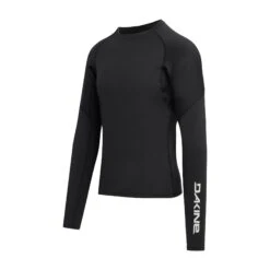 Dakine HD Snug Fit Mens Rashguard Crew Black