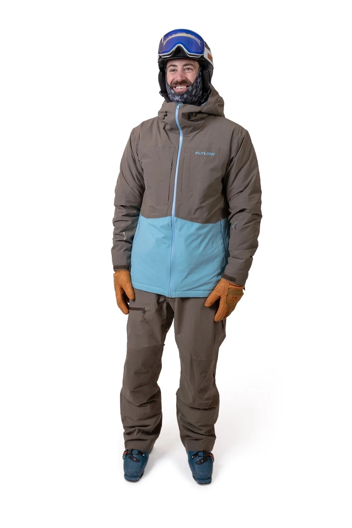 Flylow Albert Jacket Mercury/Tahoe 2 Flylow Albert Jacket Mercury/Tahoe - Image 2