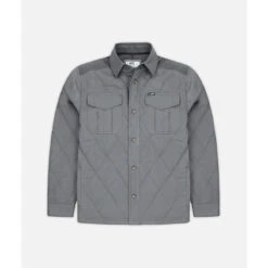 Jetty Dogwood Quilted Jacket Grey