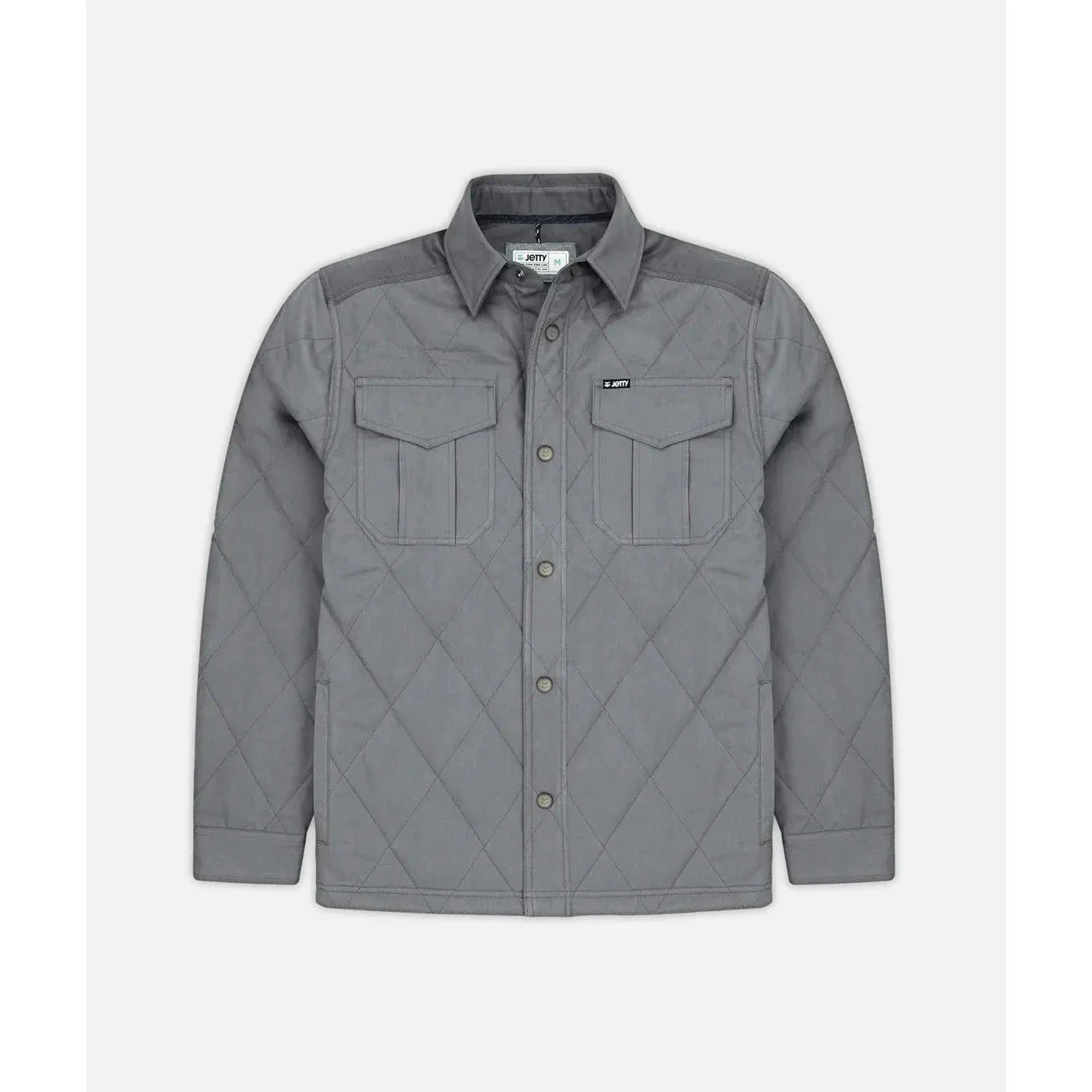 Jetty Dogwood Quilted Jacket Grey 1 Jetty Dogwood Quilted Jacket Grey