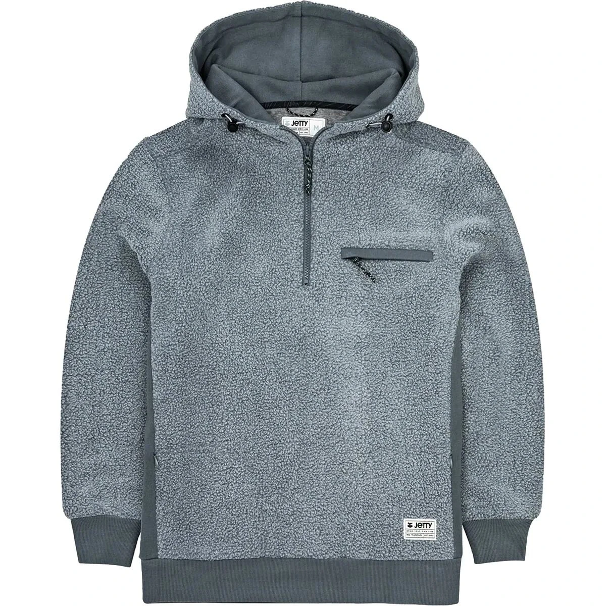 Jetty Port Sherpa Hooded Jacket Storm 1 Jetty Port Sherpa Hooded Jacket Storm