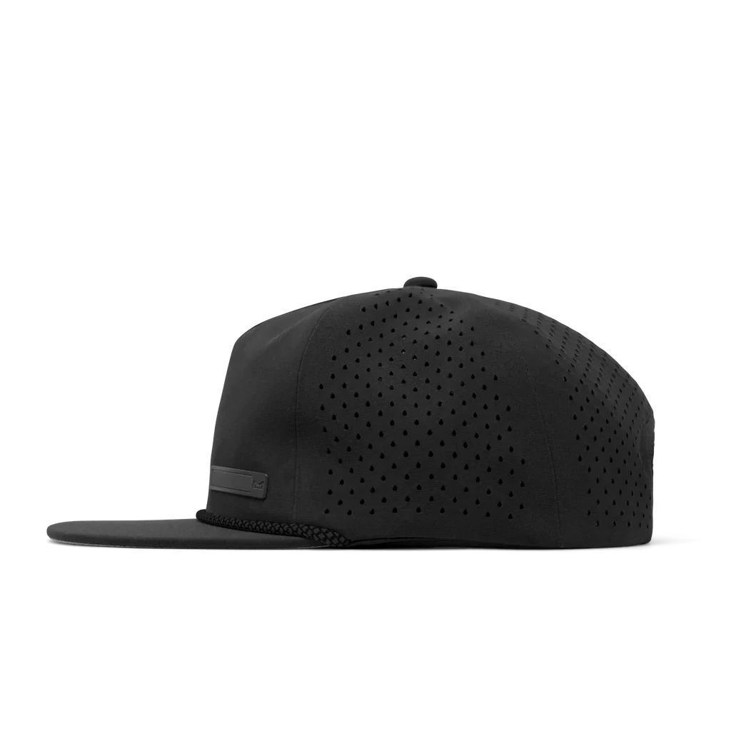 Melin Coronado Beam Hydro Snapback Hat Black 3 Melin Coronado Beam Hydro Snapback Hat Black - Image 3
