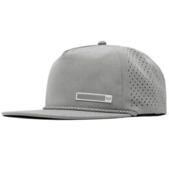 Melin Hydro Coronado Beam Snapback Hat Heather Grey/Silver Reflective