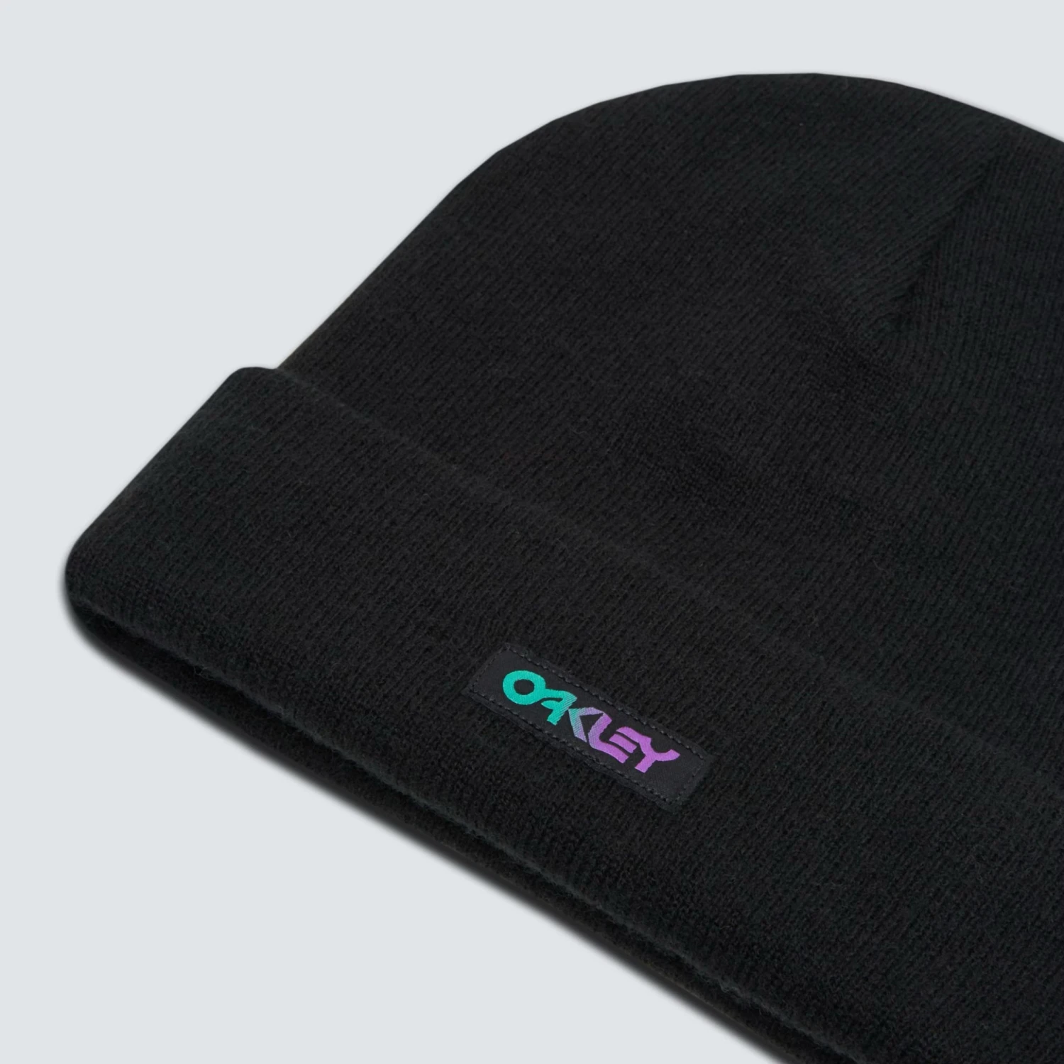 Oakley B1B Gradient Patch Beanie Blackout 3 Oakley B1B Gradient Patch Beanie Blackout - Image 3