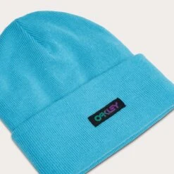 Oakley B1B Gradient Patch Beanie Bright Blue -Oakley Store oakley b1b gradient patch beanie bright blue 227993