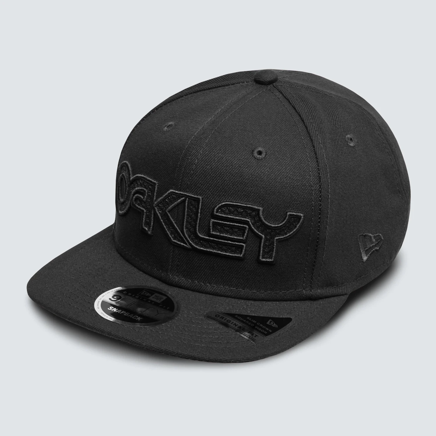 Oakley Heather B1B Meshed Flatbrim Hat Blacked Out 1 Oakley Heather B1B Meshed Flatbrim Hat Blacked Out