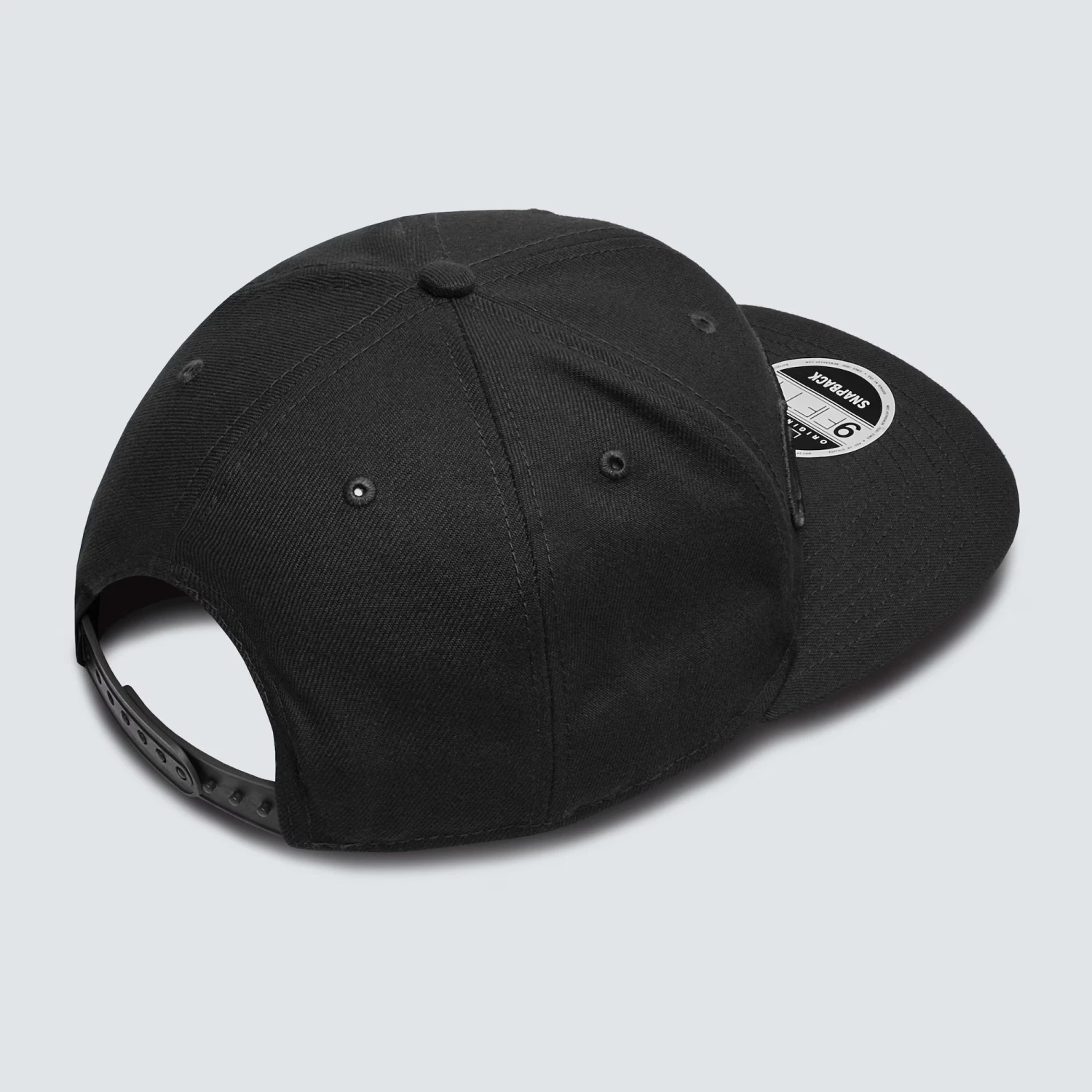 Oakley Heather B1B Meshed Flatbrim Hat Blacked Out 2 Oakley Heather B1B Meshed Flatbrim Hat Blacked Out - Image 2