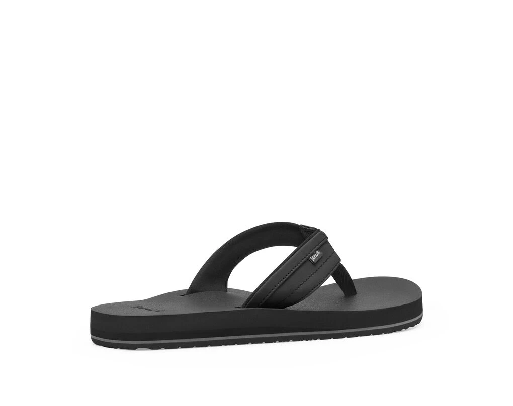 Sanuk Ziggy ST Flip Flops Black 2 Sanuk Ziggy ST Flip Flops Black - Image 2