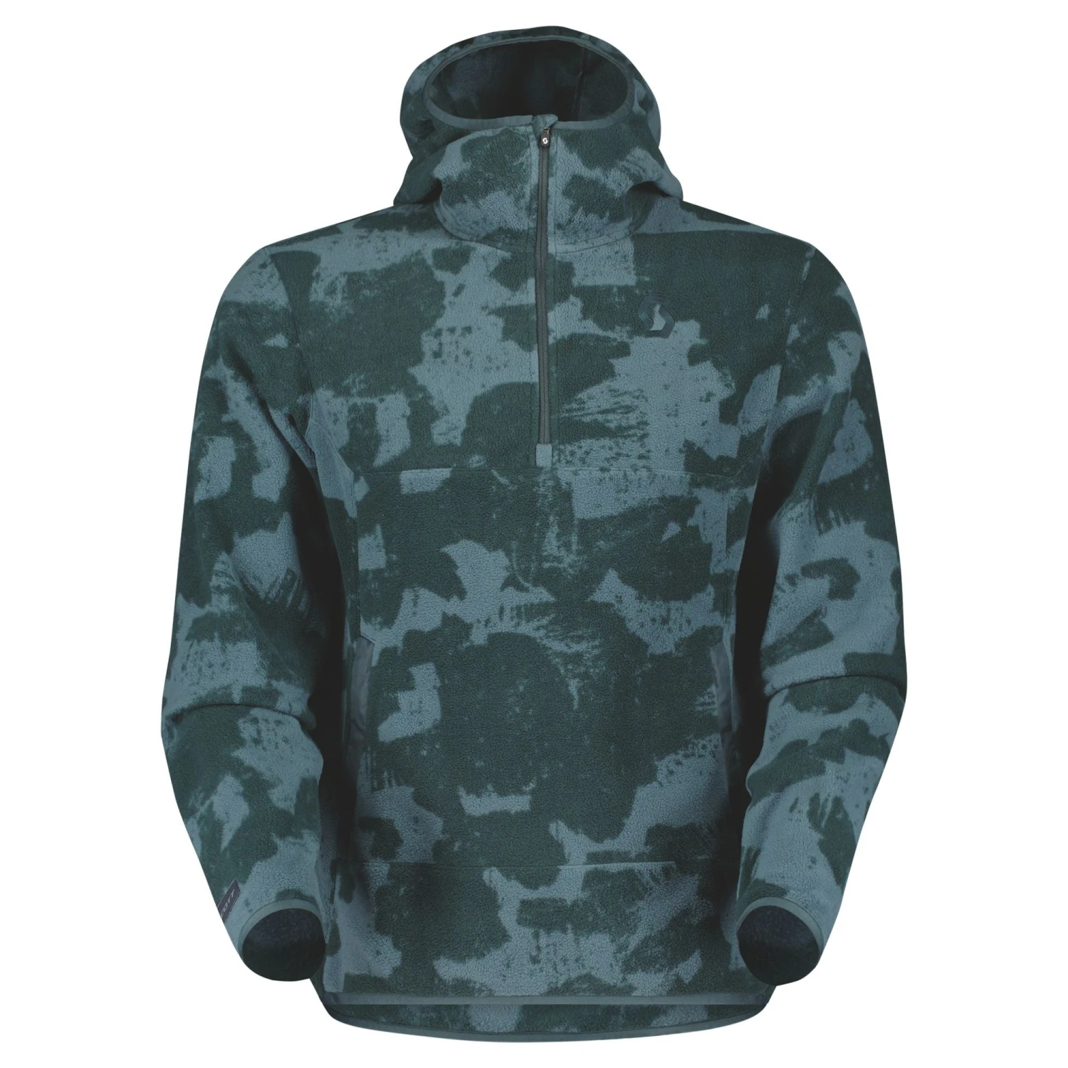 Scott Defined Original Fleece Pullover Aruba Green Print 1 Scott Defined Original Fleece Pullover Aruba Green Print