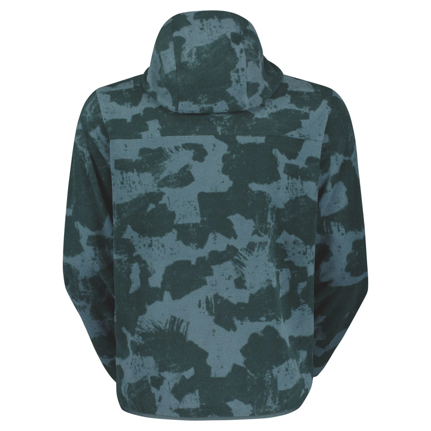 Scott Defined Original Fleece Pullover Aruba Green Print 2 Scott Defined Original Fleece Pullover Aruba Green Print - Image 2