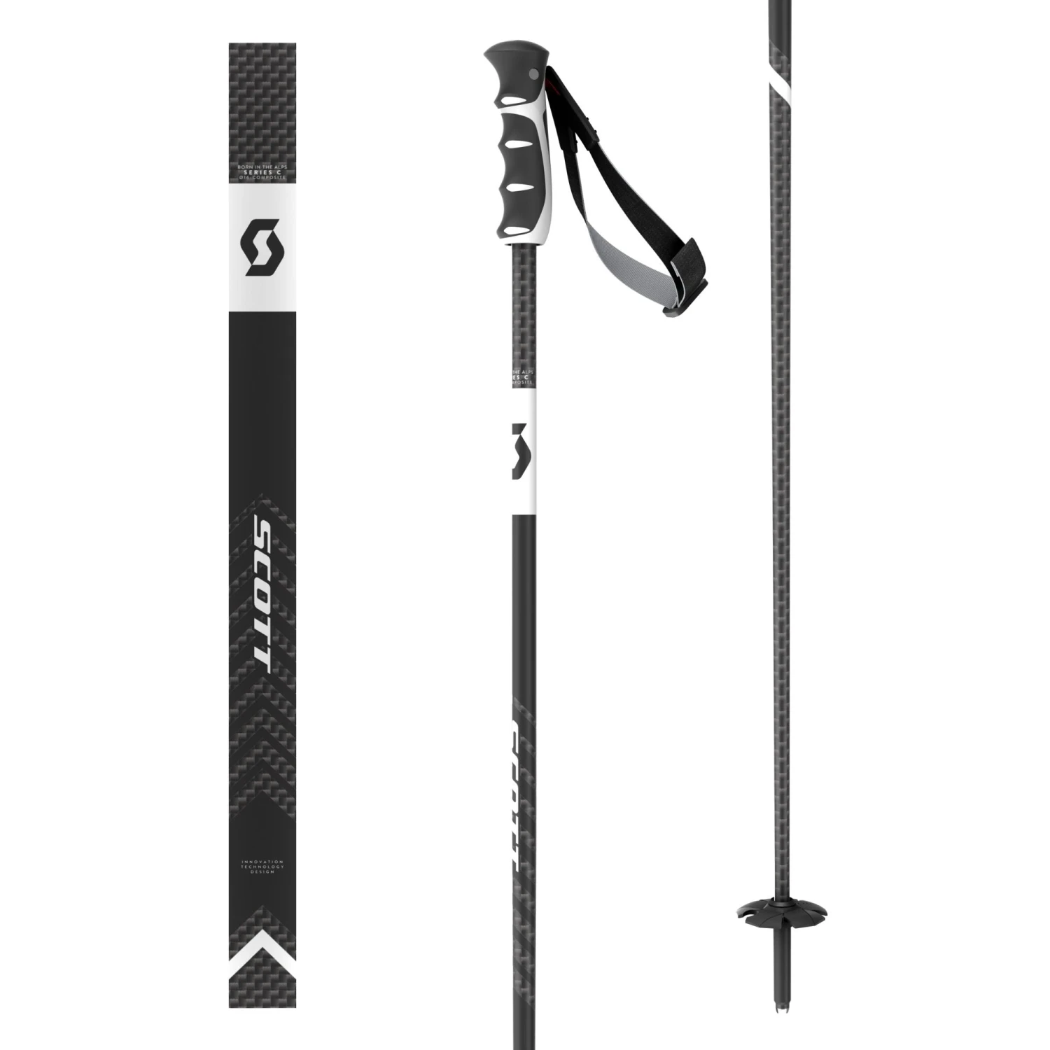 Scott Pro Taper SRS Poles 1 Scott Pro Taper SRS Poles