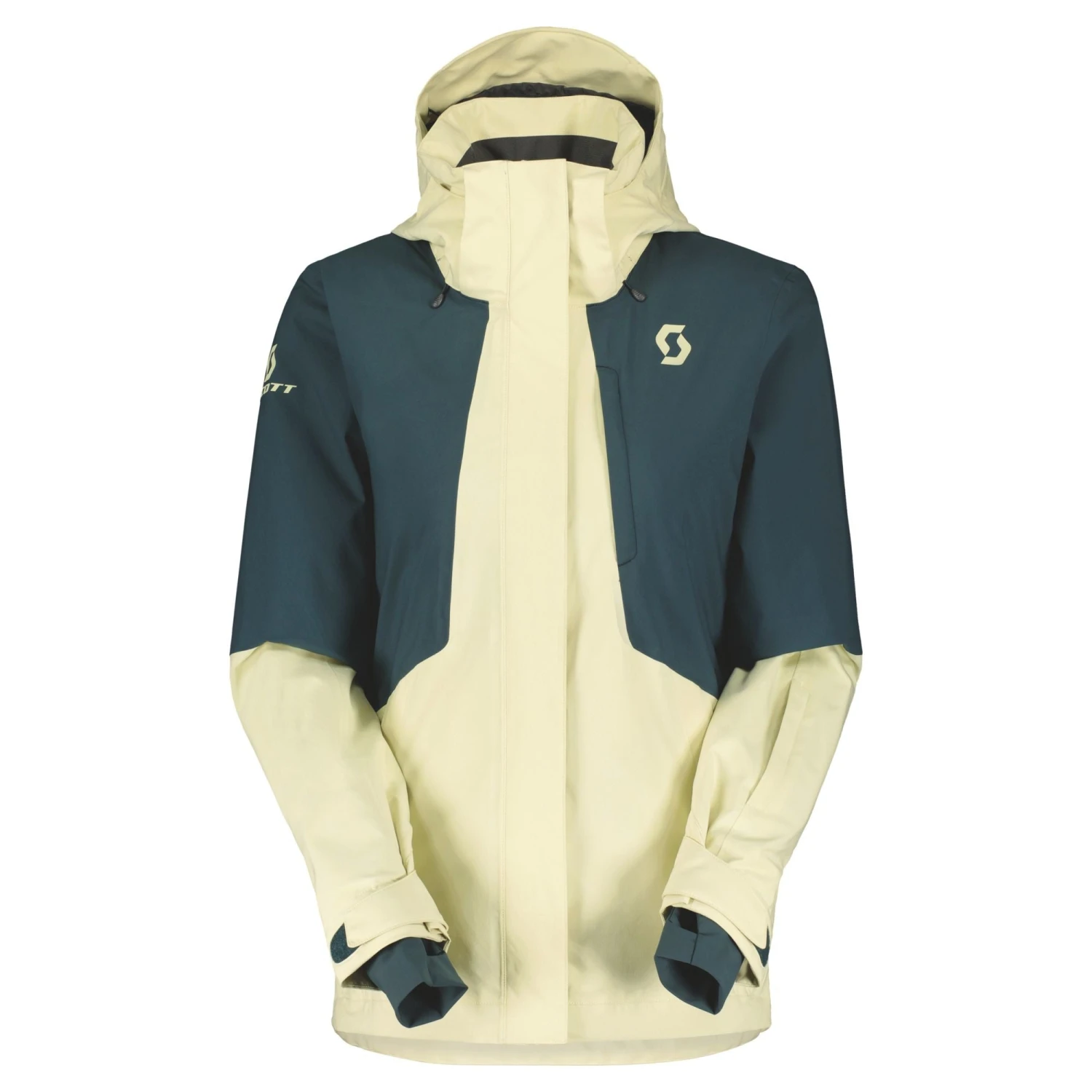 Scott Women's Ultimate Dryo 10 Jacket Pale Yellow/Aruba Green 1 Scott Women's Ultimate Dryo 10 Jacket Pale Yellow/Aruba Green