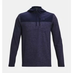 Under Armour Specialist Grid 1/2 Zip Hoodie Navy 2023