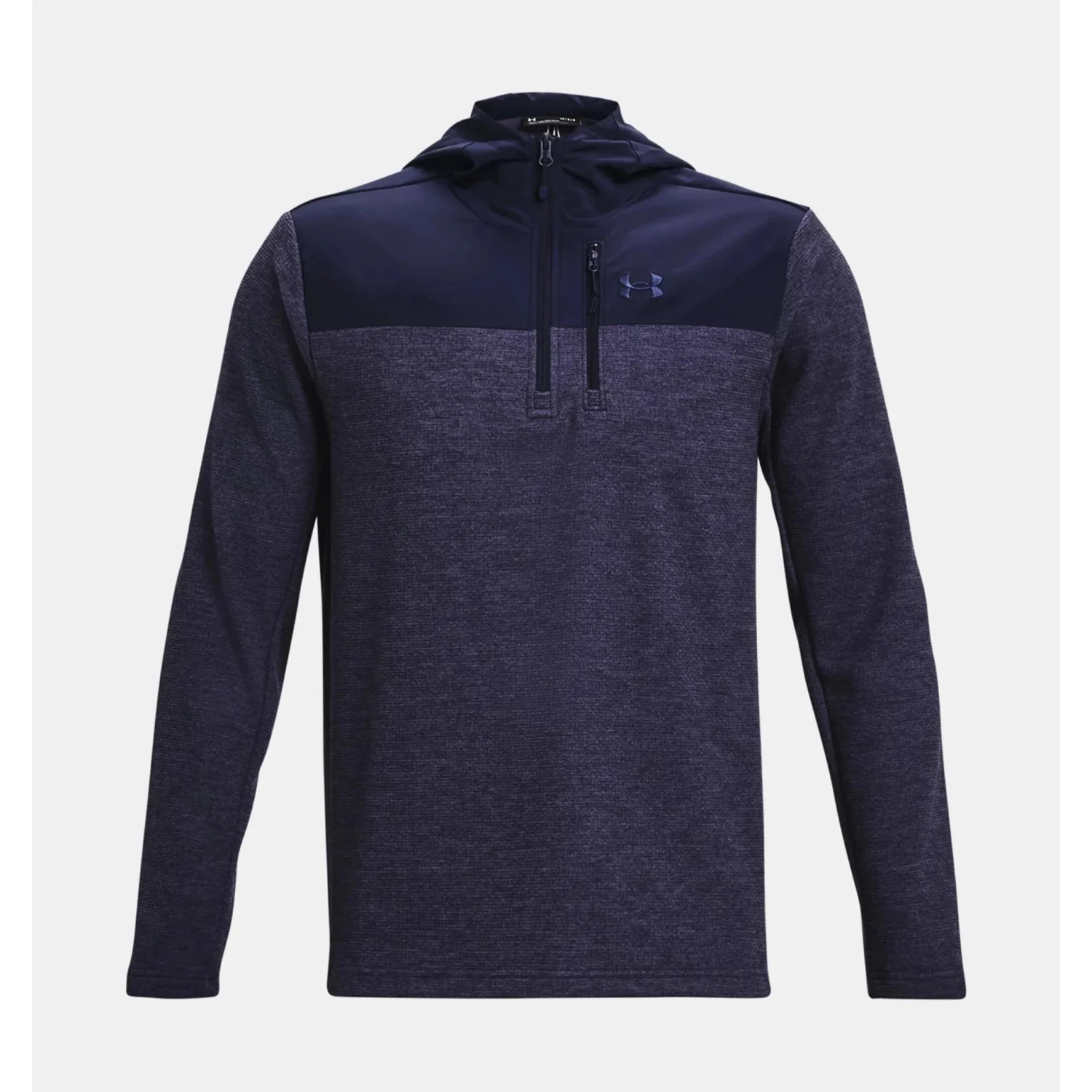 Under Armour Specialist Grid 1/2 Zip Hoodie Navy 2023 1 Under Armour Specialist Grid 1/2 Zip Hoodie Navy 2023