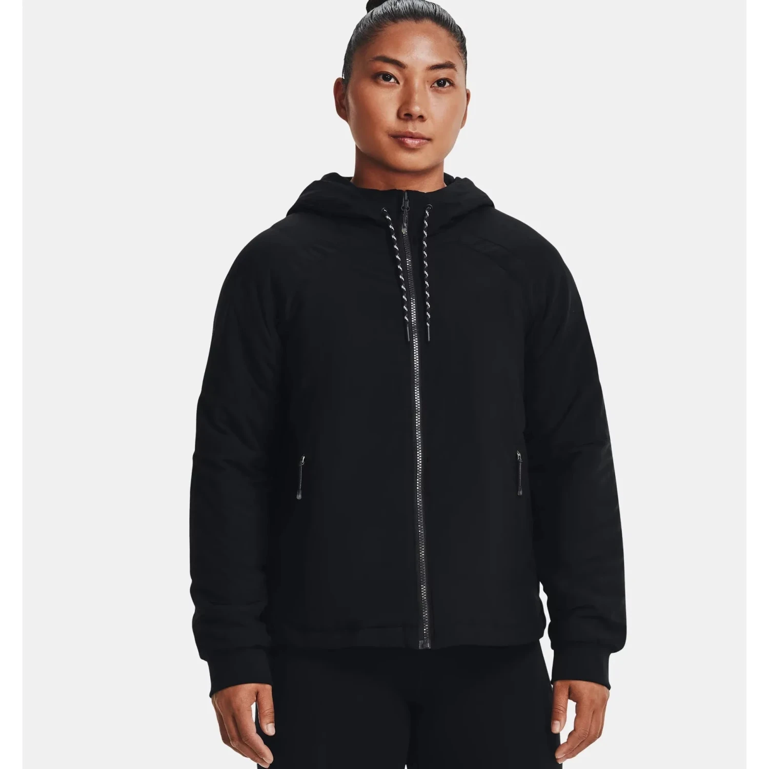 Under Armour Women's Sky Insulate 2.0 Hoodie Black 2023 3 Under Armour Women's Sky Insulate 2.0 Hoodie Black 2023 - Image 3